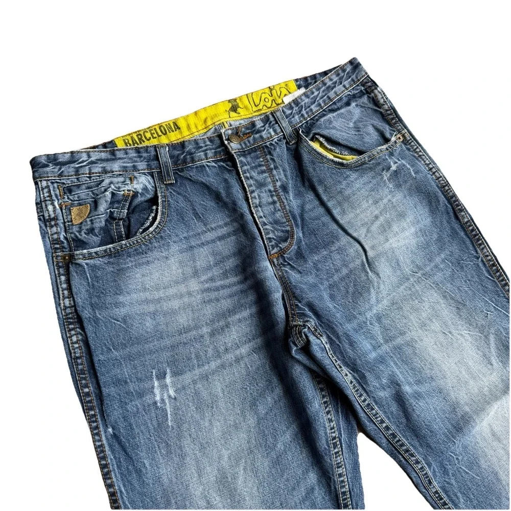 LOIS 'Barcelona' Straight Blue Jeans | W36 L34